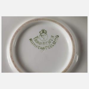 Fraureuth "Schale mit Pfau"