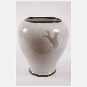 Kopenhagen Vase Art déco Windhundmotiv