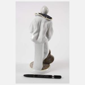 Karl Ens Volkstedt "Pierrot mit Gitarre"