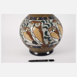 Amphora große Vase mit Eulenmotiv