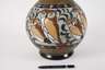 Amphora große Vase mit Eulenmotiv