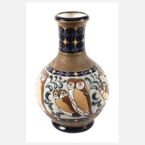 Amphora große Vase mit Eulenmotiv