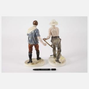 Hertwig & Co. Katzhütte Paar Bauern