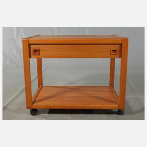Barwagen Teakholz