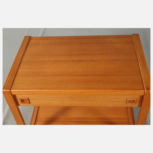 Barwagen Teakholz
