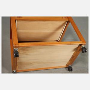 Barwagen Teakholz