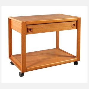 Barwagen Teakholz