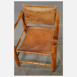 Vier Safari-Chairs