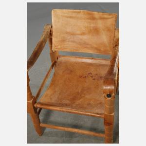 Vier Safari-Chairs