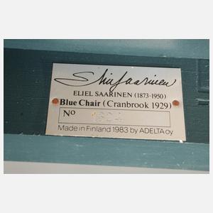 Eliel Saarinen, Blue Chair
