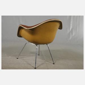 Charles & Ray Eames, vier Armlehnstühle "DAX"