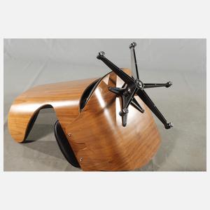 Lounge-Chair und Ottomane