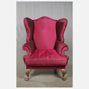 Übergroßer Sessel im Barockstil