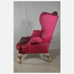 Übergroßer Sessel im Barockstil