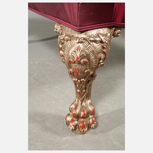 Übergroßer Sessel im Barockstil
