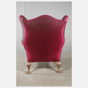 Übergroßer Sessel im Barockstil