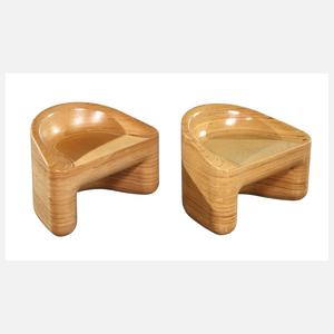 Timbur, zwei Low-Back Chairs