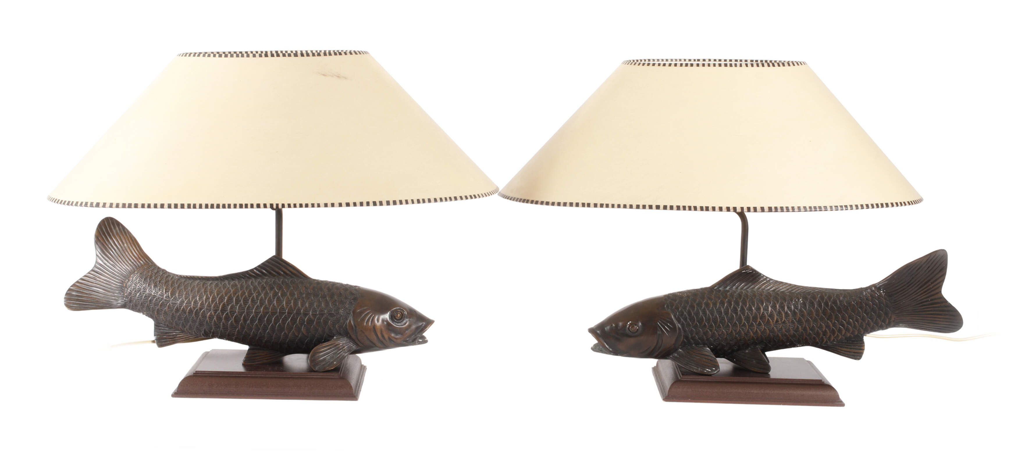 Paar figürliche Tischlampen