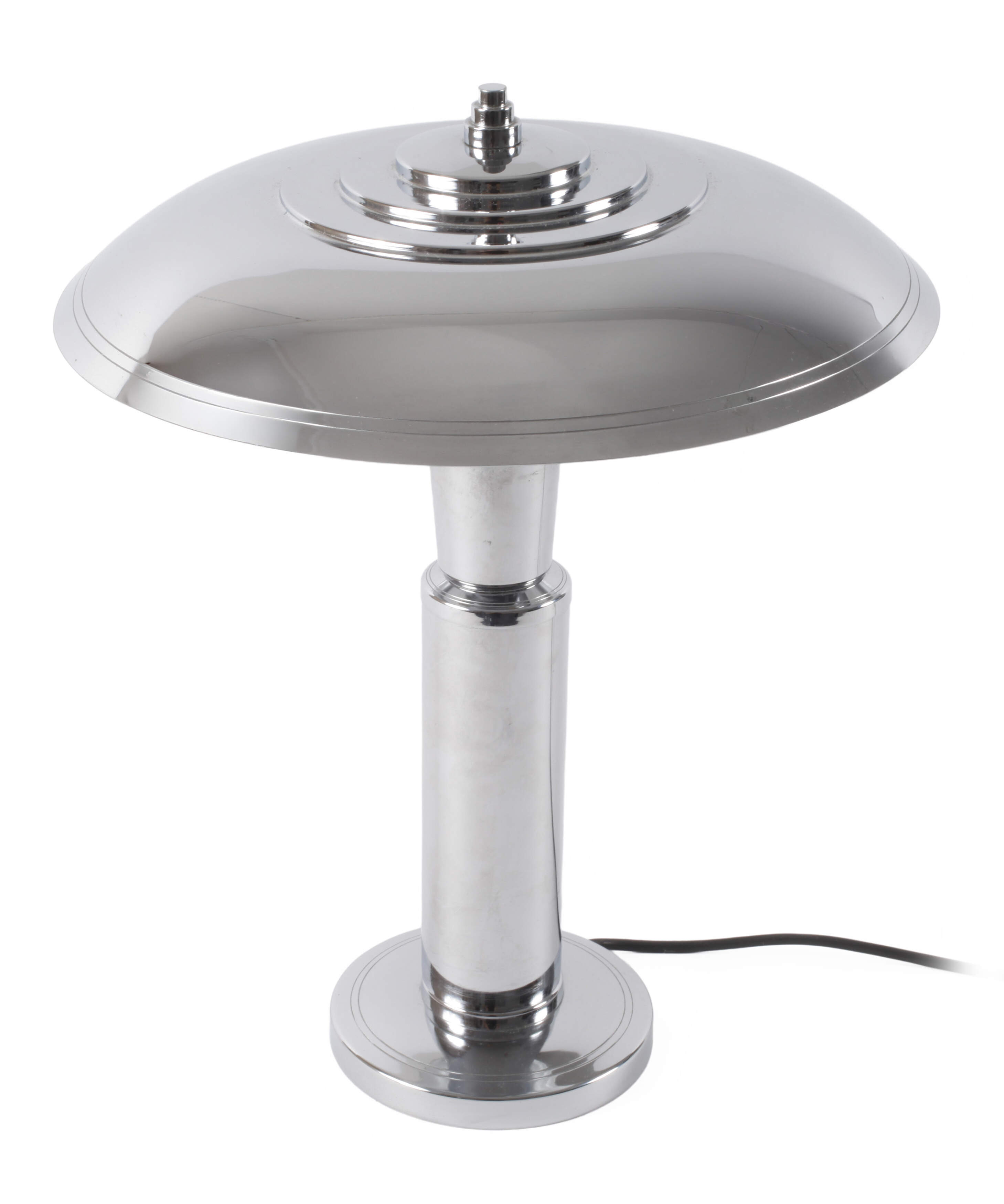Tischlampe Chrom