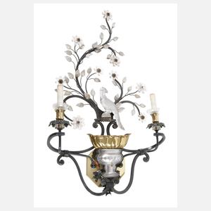 Opulente Wandleuchte
