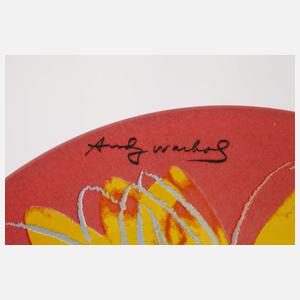Andy Warhol, Paar Glasteller "Daisies"