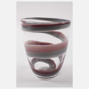 Vase Streifendekor