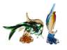 Murano zwei Fischskulpturen