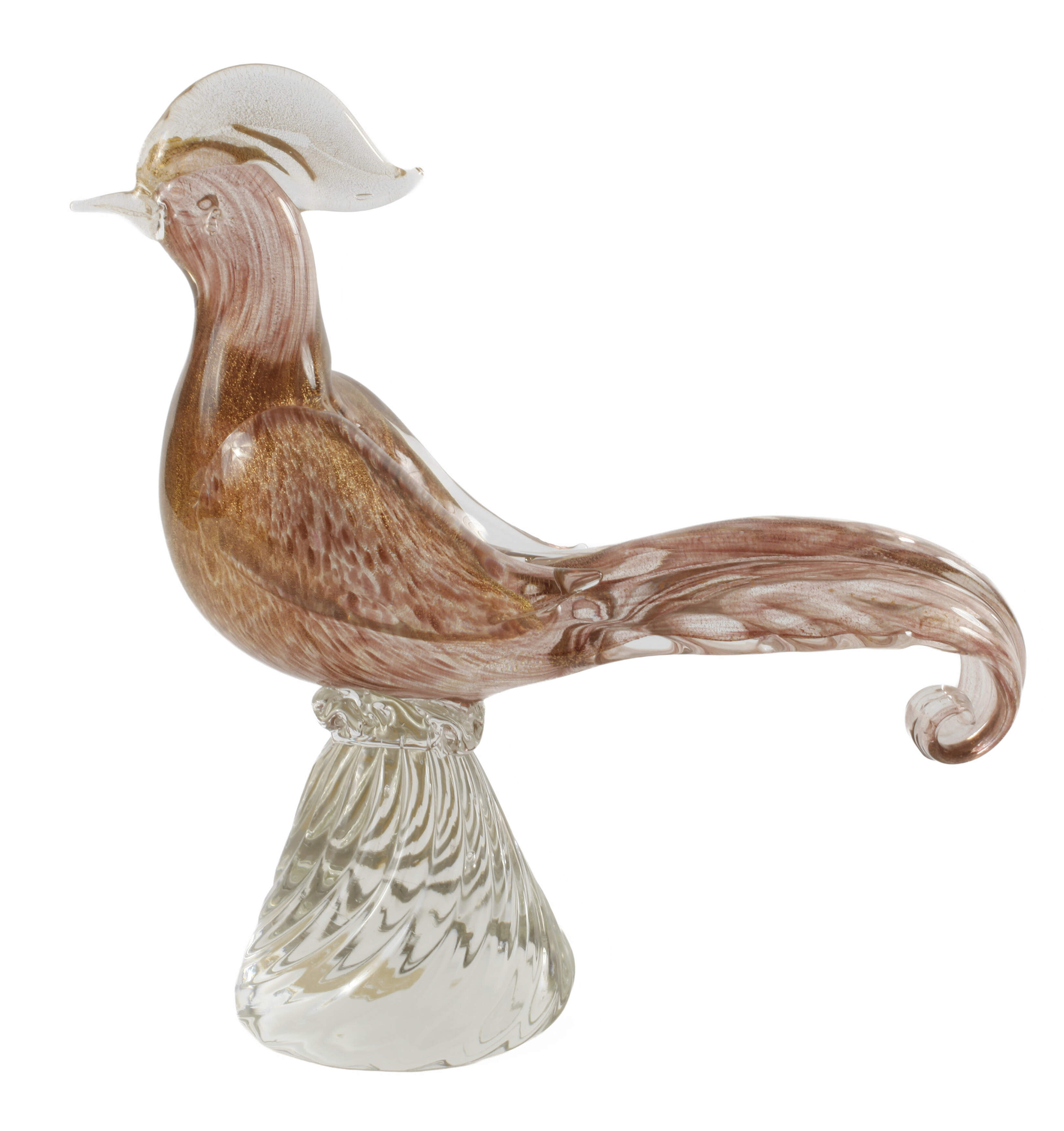 Murano Vogelplastik