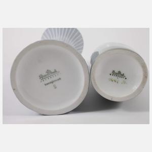 Rosenthal zwei Ziervasen Mid-century