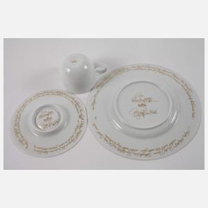 Rosenthal vier Kaffeegedecke "Zauberflöte Tamino"