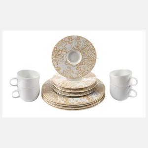 Rosenthal vier Kaffeegedecke "Zauberflöte Tamino"