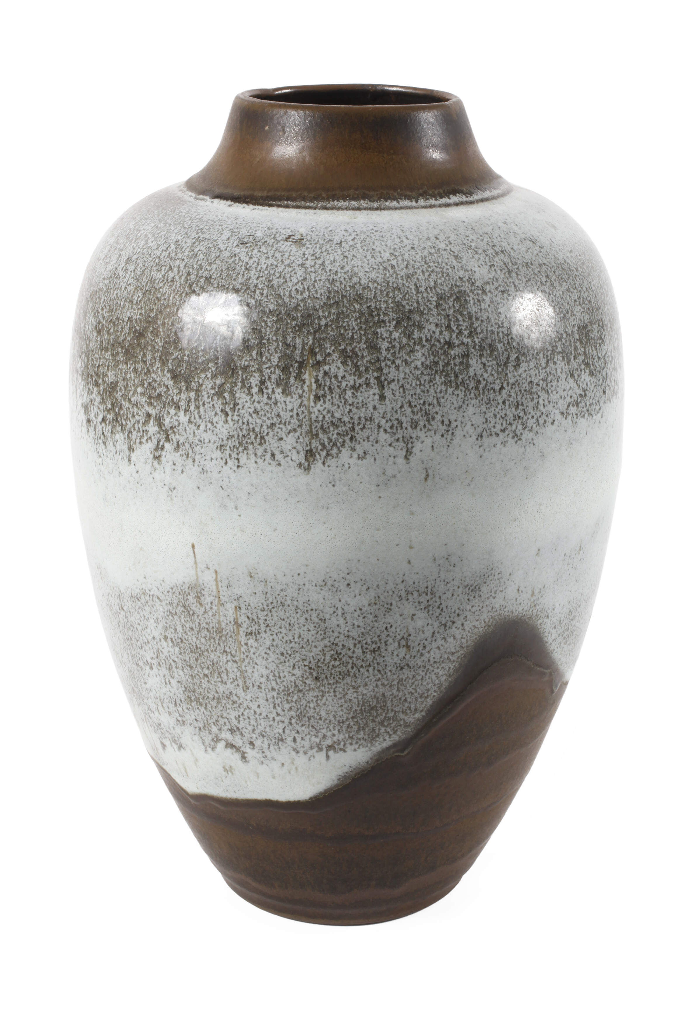 Ceramano große Laufglasurvase "Montana Glasur"