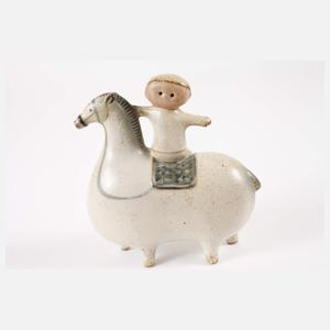 Jie Gantovta Schweden stilisierte Reiterfigur