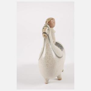 Jie Gantovta Schweden stilisierte Reiterfigur