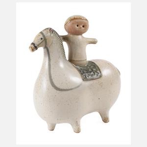 Jie Gantovta Schweden stilisierte Reiterfigur