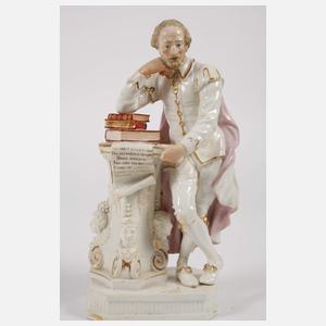 Derby Paar Standbilder Shakespeare und Milton