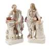 Derby Paar Standbilder Shakespeare und Milton