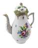 Herend Ungarn Kaffeekanne "Vieux Bouquet de Saxe"