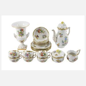 Herend Ungarn Kaffeeservice "Queen Victoria-VBO"