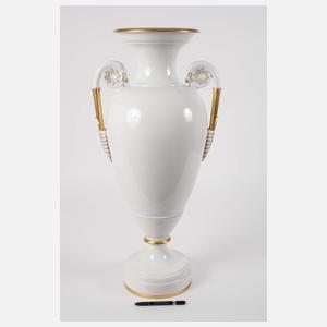 KPM Berlin Jubiläums-Bodenvase mit Rosettenhenkel