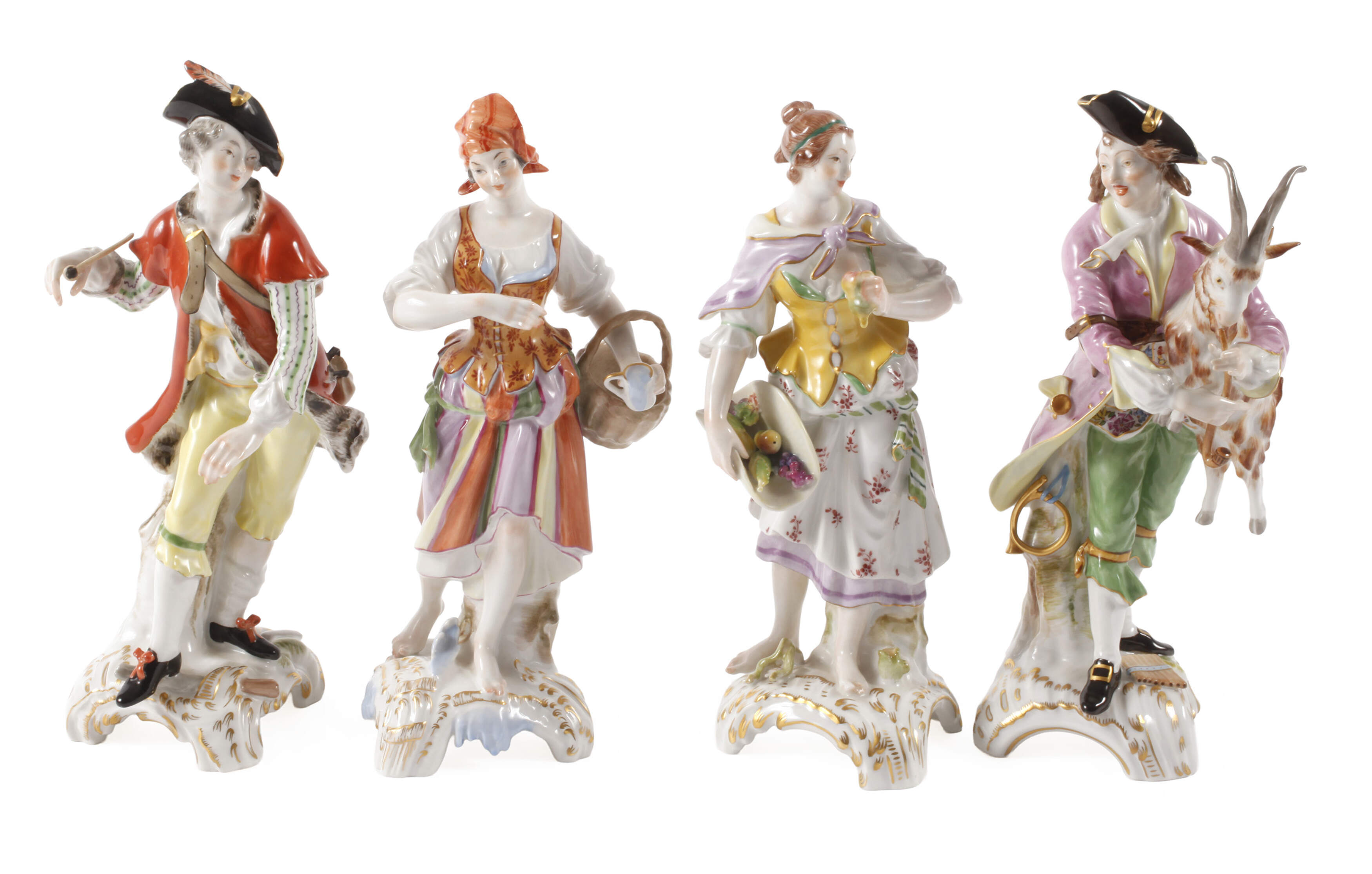KPM Berlin Figuren-Serie "Die vier Elemente"