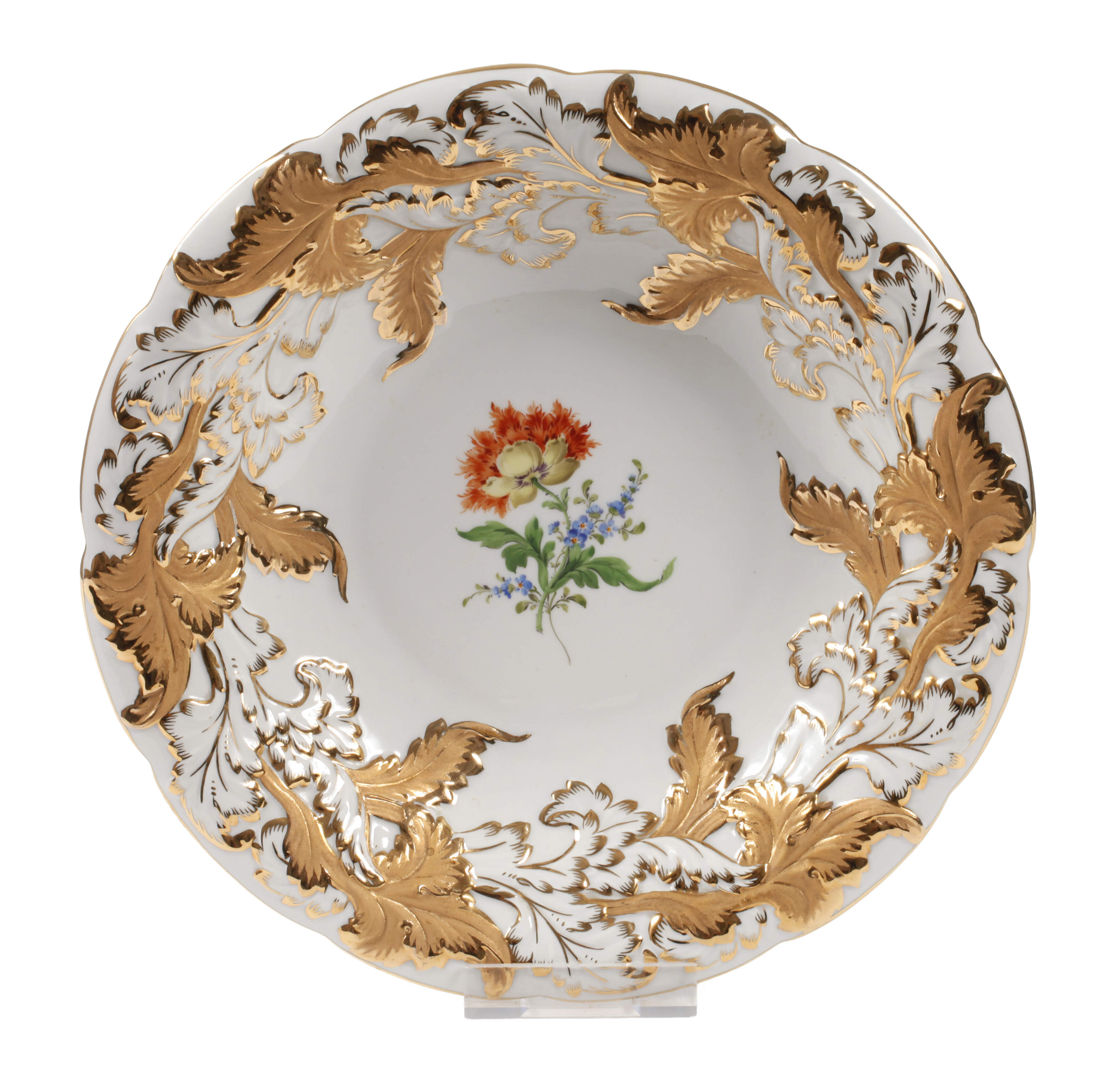 Meissen große Prunkschale "Blume 2"