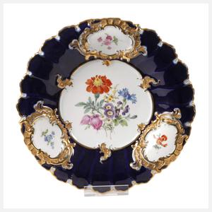 Meissen Prunkschale "Blumenbukett"