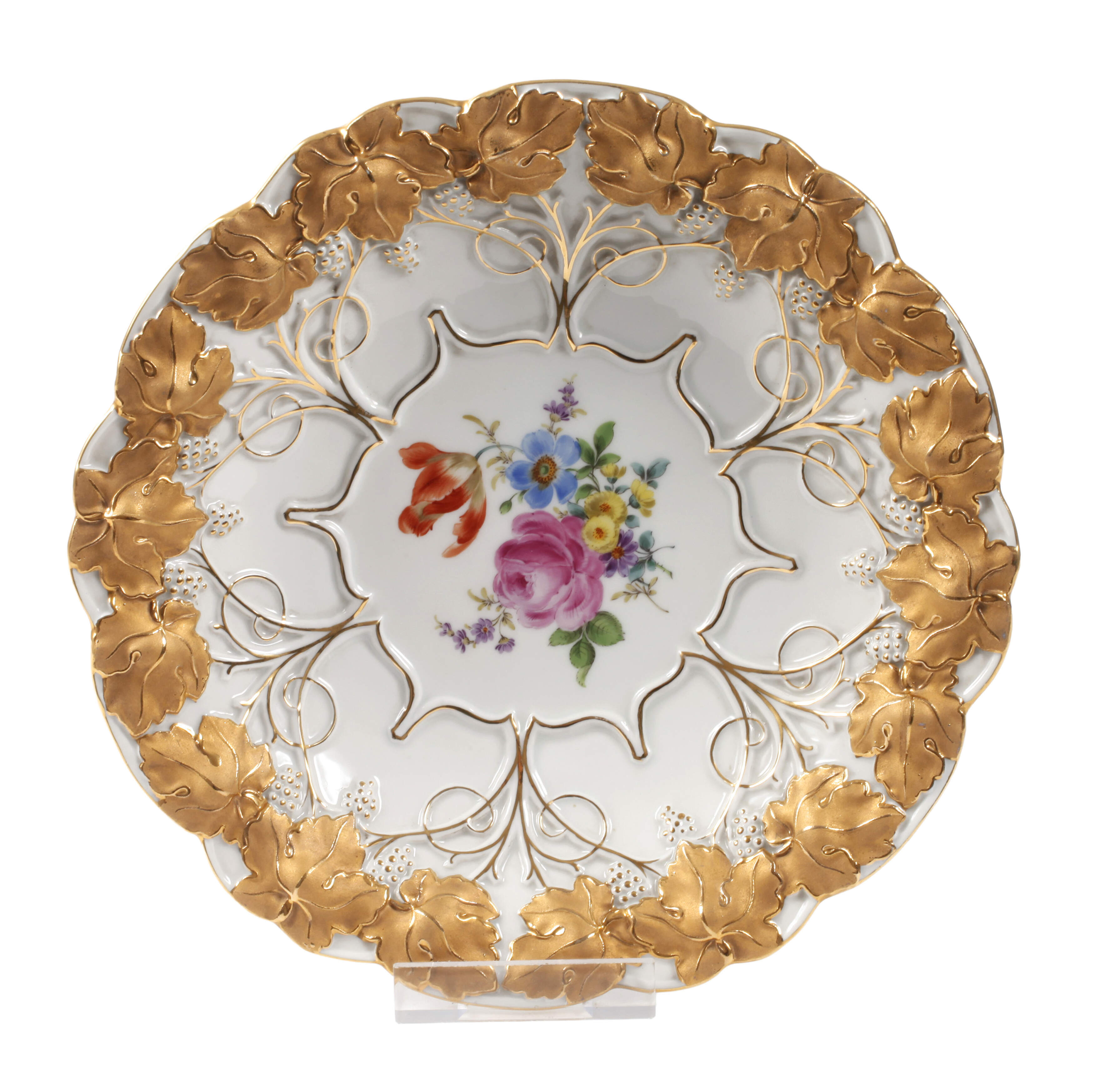 Meissen Prunkschale "Blumenbukett"
