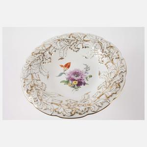 Meissen prunkvoller Tafelaufsatz "Blumenbukett"