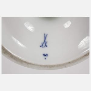 Meissen Paar Schlangenhenkelvasen "Blumenbukett"