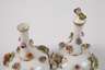 Meissen Paar Flakons mit Blumenbesatz