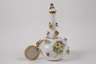 Meissen Paar Flakons mit Blumenbesatz