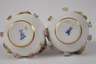 Meissen Paar Flakons mit Blumenbesatz