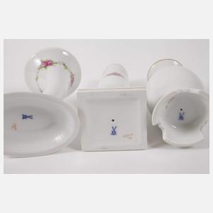 Meissen Schreibset "Rosenkranz"
